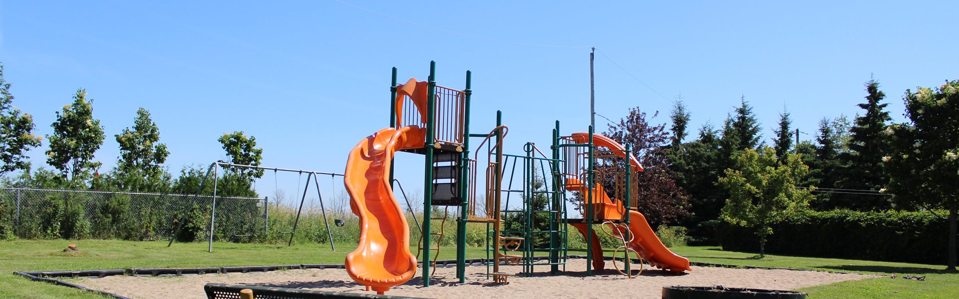 Photo panoramique du parc du Héron